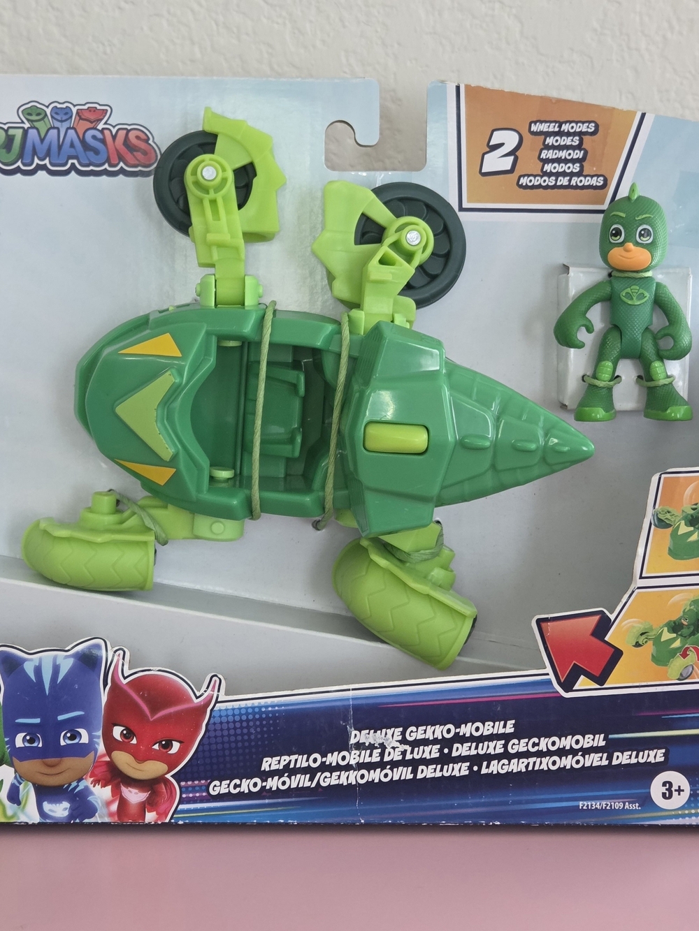 PJ Masks Gekko Deluxe Mobile Vehicle - Green